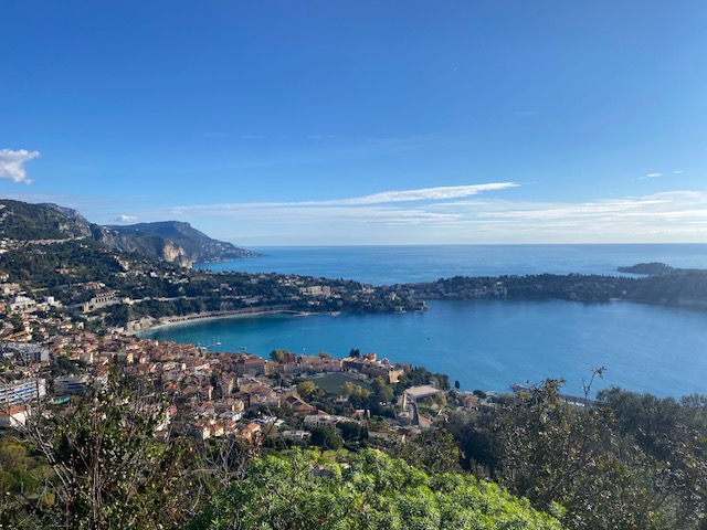 Vue de la rade de Villefranche sur mer