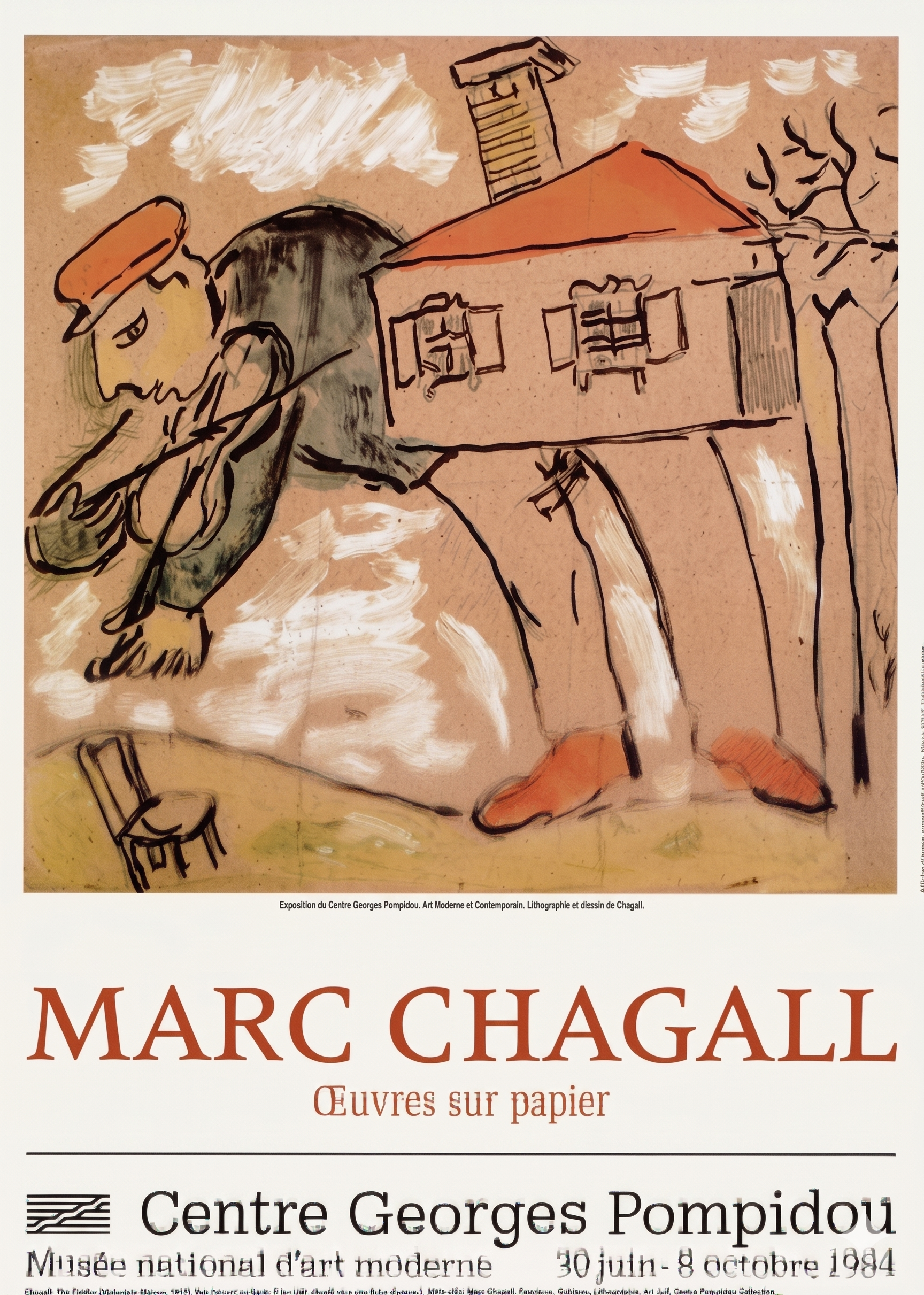 Affiche de Marc Chagall