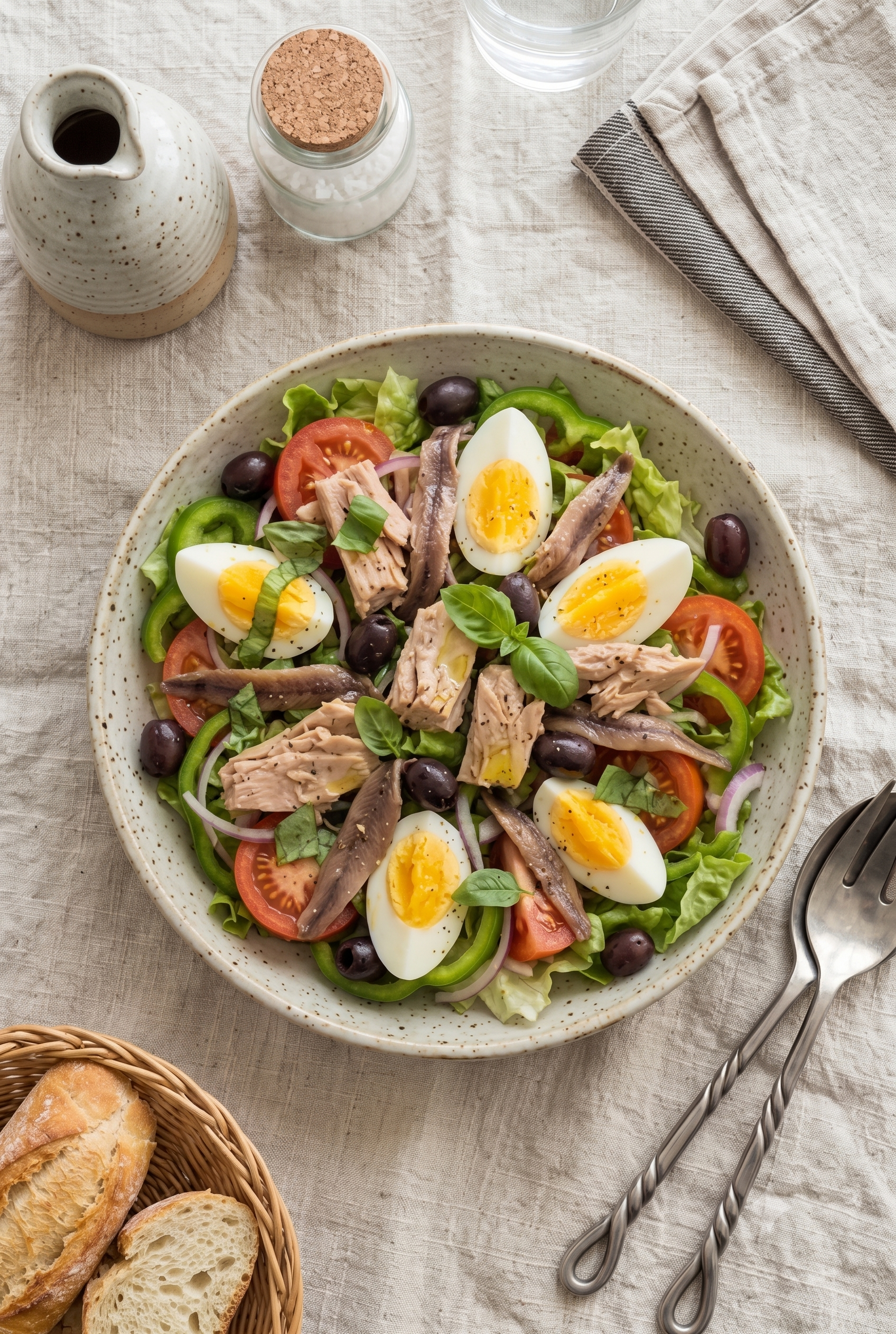 La salade niçoise : la grande spécialité fraîche et colorée de Nice