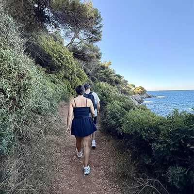 Randonnée à cap Ferrat