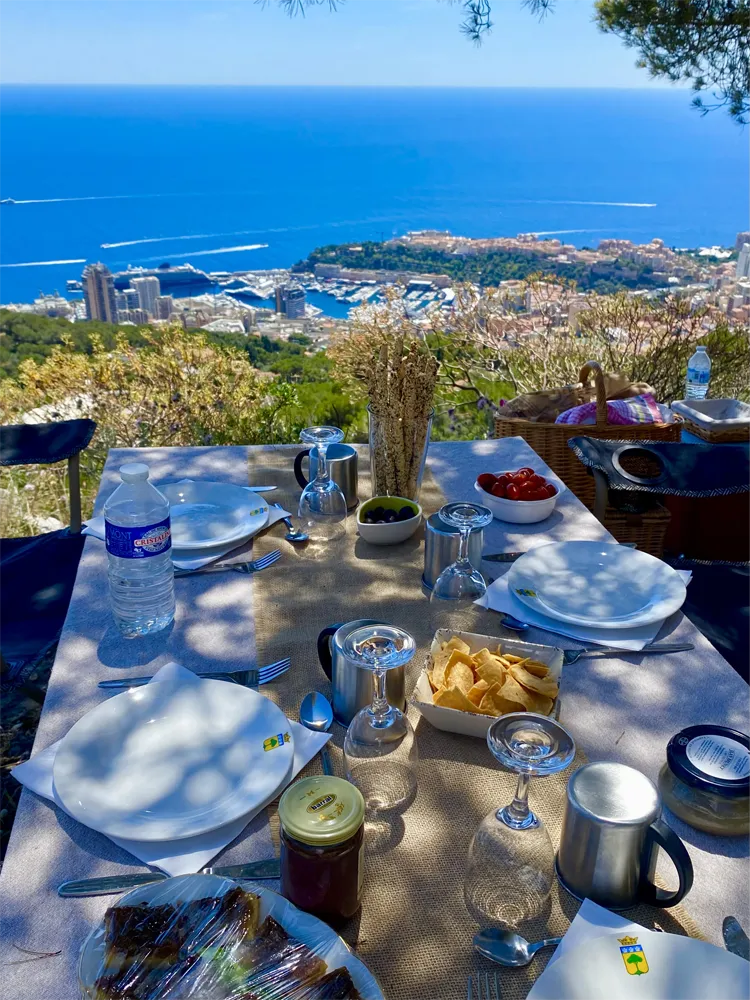Picnic sur la carrière romaine
